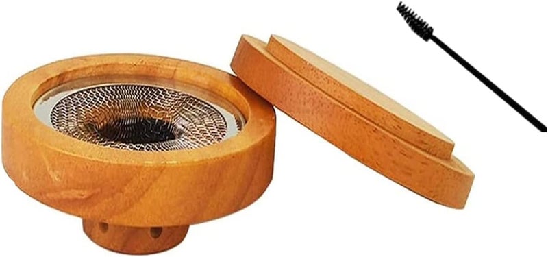 klarako Cocktail Smoker with Wood Chips Smoked Old Fashioned Cold Smoker for Cocktail, Whiskey, Wine, Bourbon , Cheese, Meat, Cocktail Smoking Kit Natural Wood Shavings (B) - Image 1