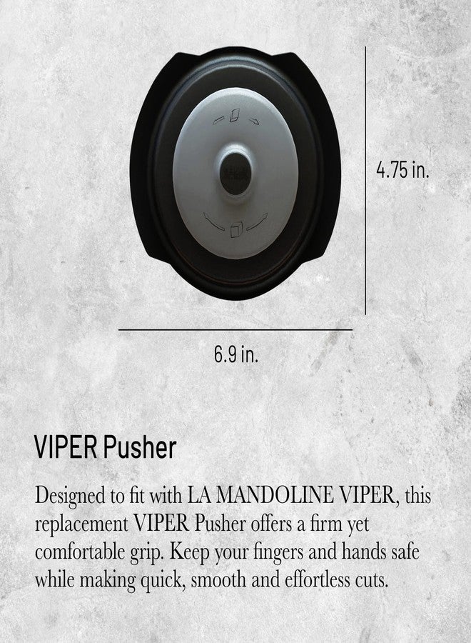 de Buyer VIPER Pusher - Ideal for Quick, Smooth Cuts in Various Styles - Designed for LA MANDOLINE VIPER - Made in France - Image 2