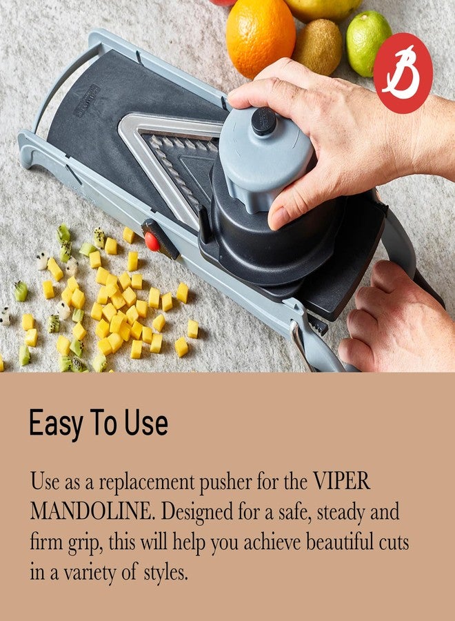 de Buyer VIPER Pusher - Ideal for Quick, Smooth Cuts in Various Styles - Designed for LA MANDOLINE VIPER - Made in France - Image 4