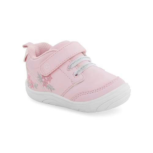 Stride Rite 360 Unisex Child Taye 2.0 First Walker Shoe, Light Pink, 6 Infant - Image 4