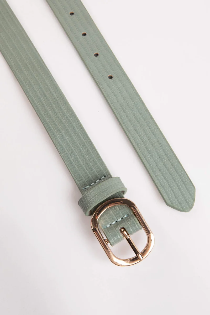 ديفاكتو Woman Faux Leather Casual Belt