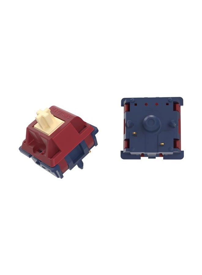 GATERON Quinn Switches Tactile 59gf RGB 5 Pin Pre Lubed for MX Mechanical Keyboard (35PCS) - Image 3