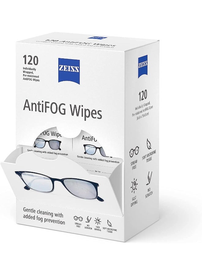 Zeiss ZEISS AntiFOG Wipes, 120 Count  - Image 2