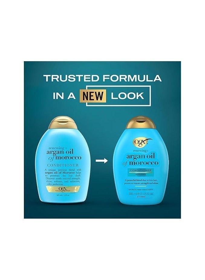 OGX Renewing+ Argan Oil of Morocco Sulfate-Free Shampoo 385ml - Image 5