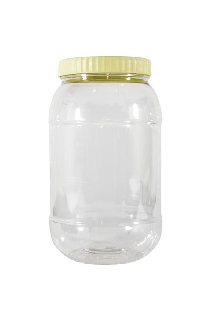 Sunpet Plastic Spice Jar Clear/Yellow 2000ml 
