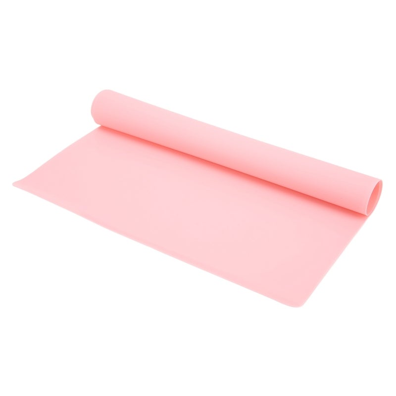 Silicone Craft Mat: Pink Premium Silicone Heat Resistant Anti Skid Washable Flexible - Widely Used Resin Mold Crafts for DIY Projects, Jewelry Casting, Home Kitchen - Image 5