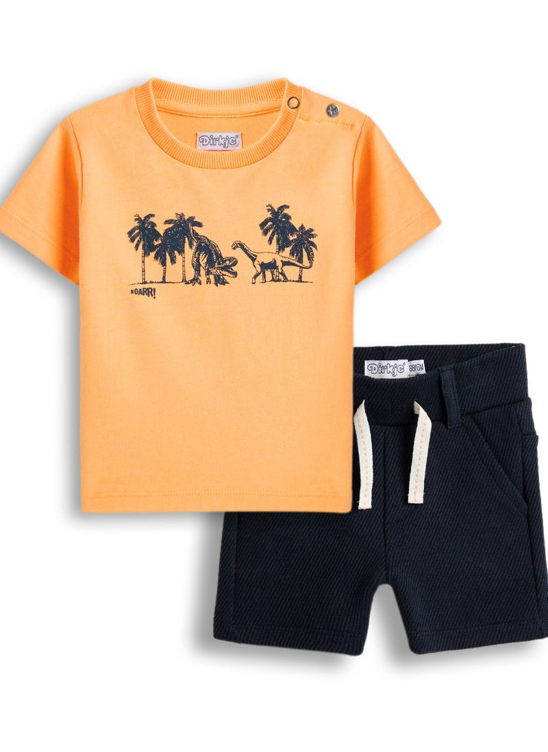 Dirkje Boys Set - T-shirt & Shorts - Image 2