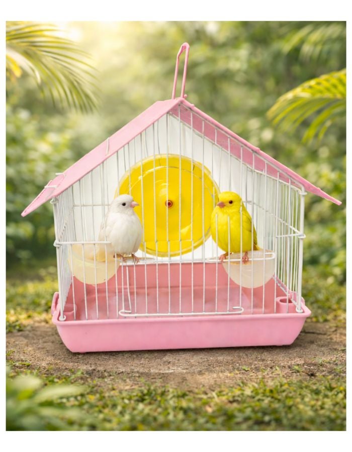 Petto Hamster & Bird Cage 22×16×19 cm | Compact Metal Pet Cage - Image 3