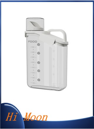 Airtight Dry Food Storage Containers with Pourable Spout，Rice Storage Bin Cereal Containers Dispenser 2500ml - pzsku/Z98C32CFD101AB42CB73DZ/45/_/1710256960/76f665d6-362c-4ba7-8da2-17b3eb2af4c8