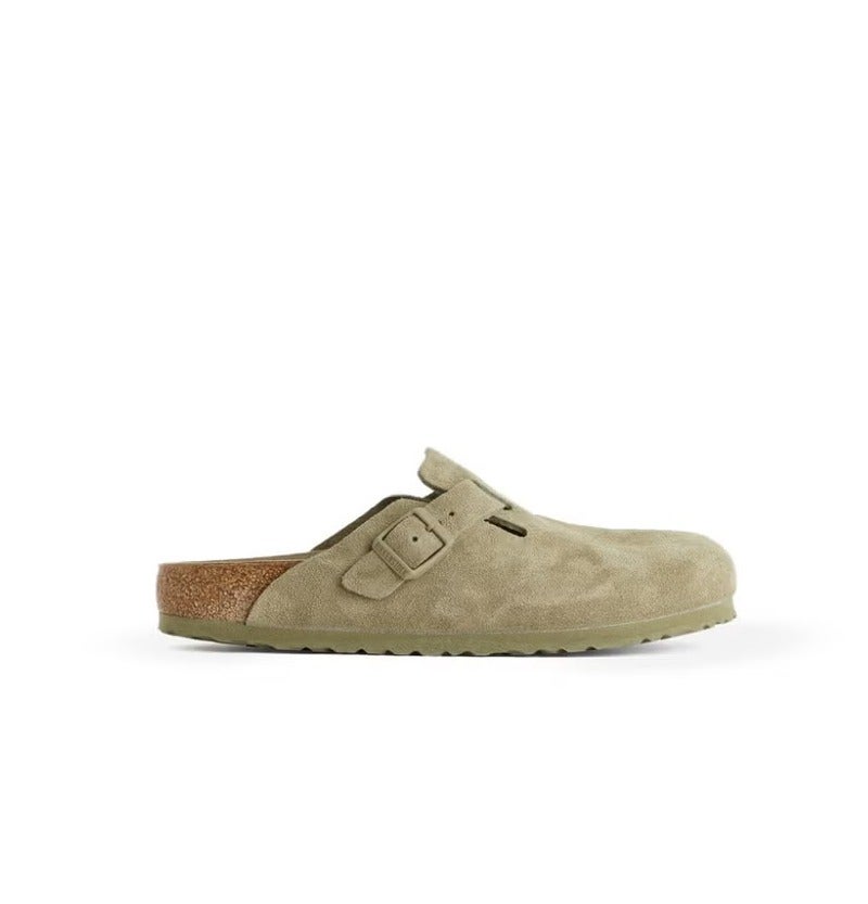 BIRKENSTOCK Crafted from high-quality genuine suede leather for a soft, breathable, and luxurious feel. - Image 1