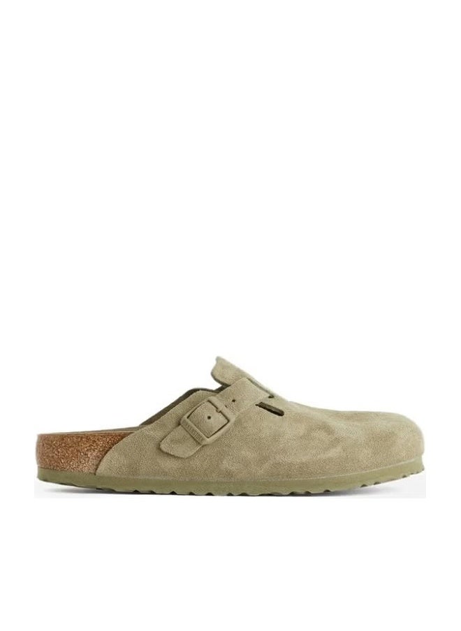 BIRKENSTOCK Crafted from high-quality genuine suede leather for a soft, breathable, and luxurious feel. - Image 1