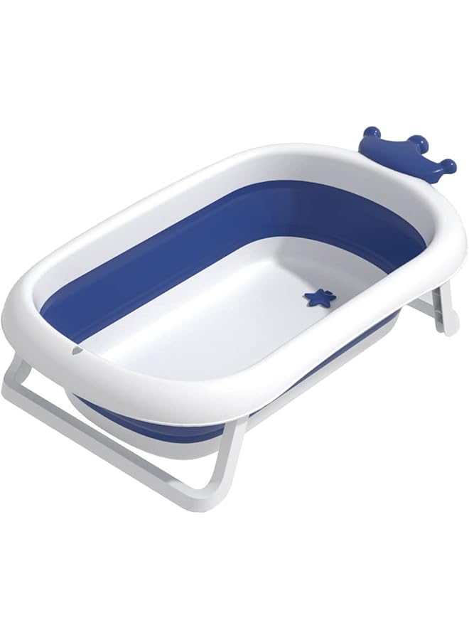 Bumble & Bird Baby Bathtub With Cushion Foldable Portable Suitable For Newborn And Toddler Anti Slip Skid Proof - Image 1