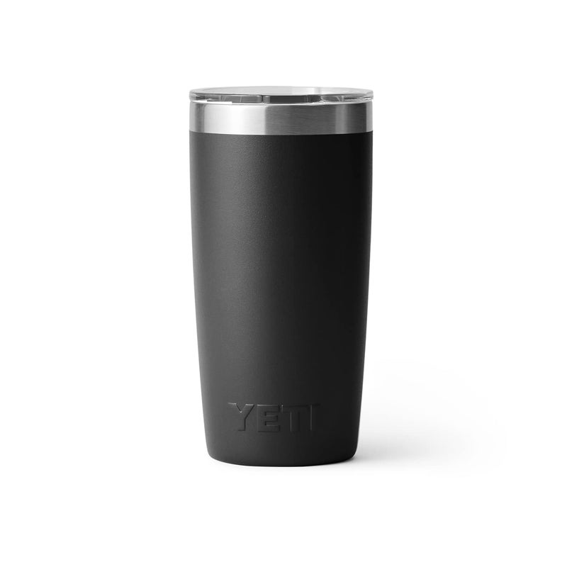 YETI Rambler 10 oz Tumbler, Stainless Steel, Vacuum Insulated with MagSlider Lid, Black - Image 4