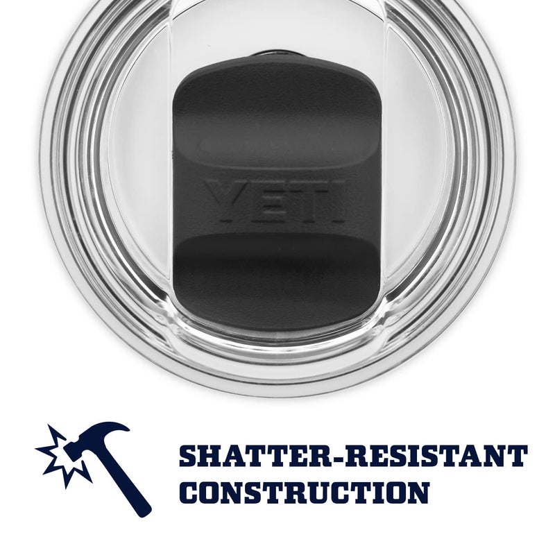 YETI Rambler 10 oz Tumbler, Stainless Steel, Vacuum Insulated with MagSlider Lid, Black - Image 5