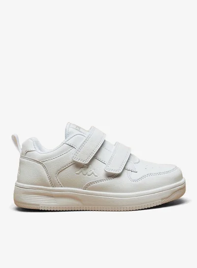 Kappa Boys Textured Sneakers with Hook and Loop Closure
