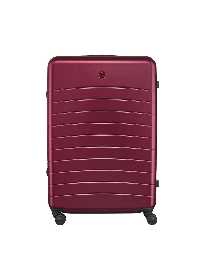 Wenger Rayl PC Hardside  82cm Check-In Luggage Trolley Burgundy- 653264 - Image 1