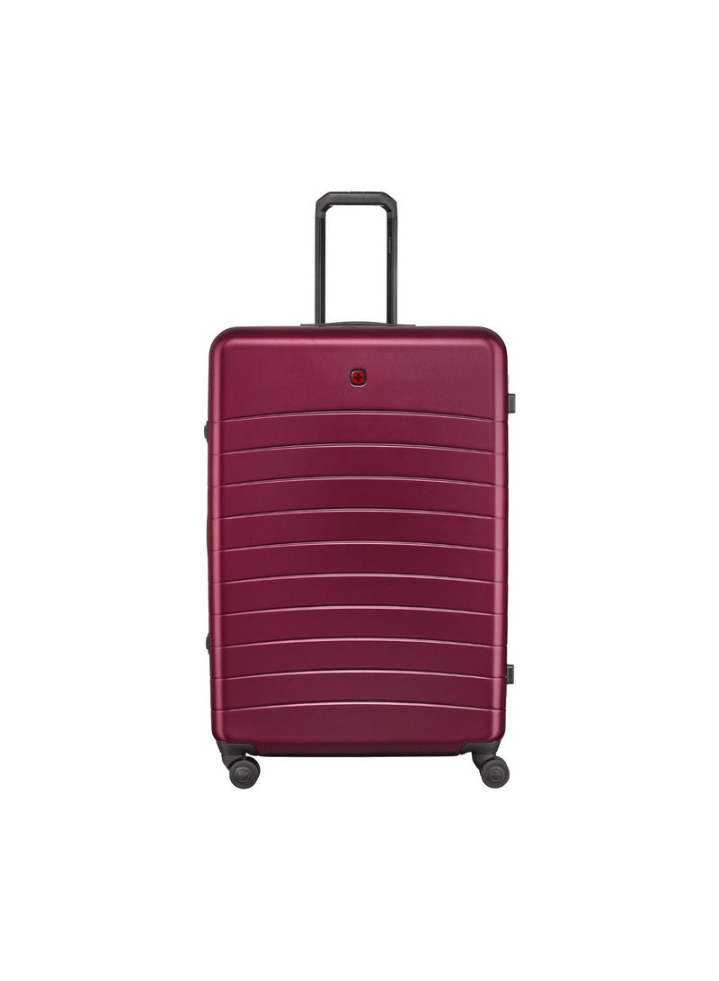 Wenger Rayl PC Hardside  82cm Check-In Luggage Trolley Burgundy- 653264 - Image 2