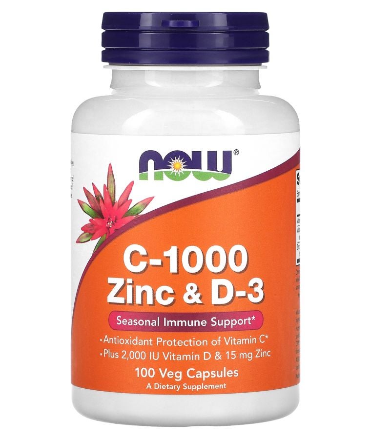 C-1000 Zinc & D-3 100 Veg Capsules