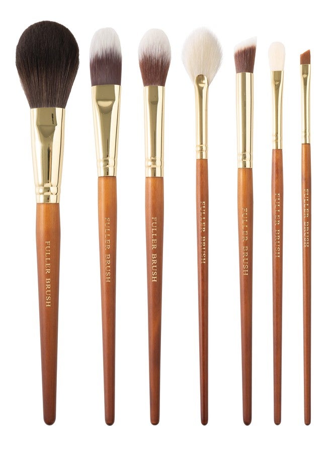 fuller brush Fuller Cosmetic Brush & Bag Set (Set of 7 Brushes) - Image 1