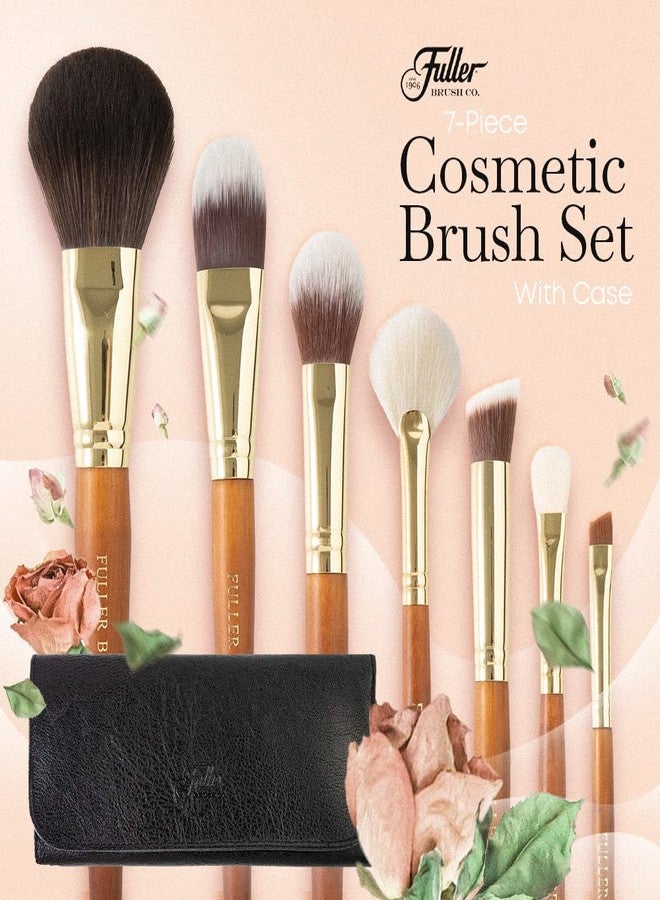 fuller brush Fuller Cosmetic Brush & Bag Set (Set of 7 Brushes) - Image 2
