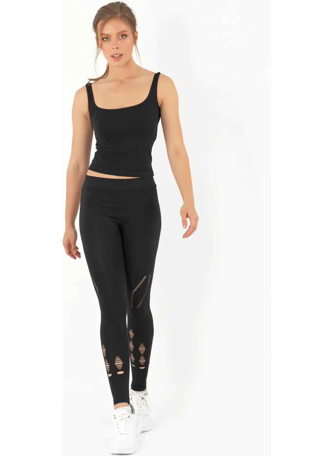جيجوتو Seamless Tights with Mesh Detail