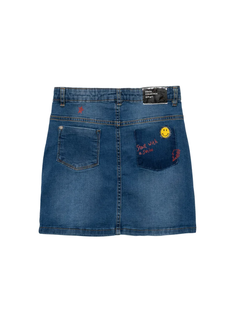 MINOTI Denim Skirt