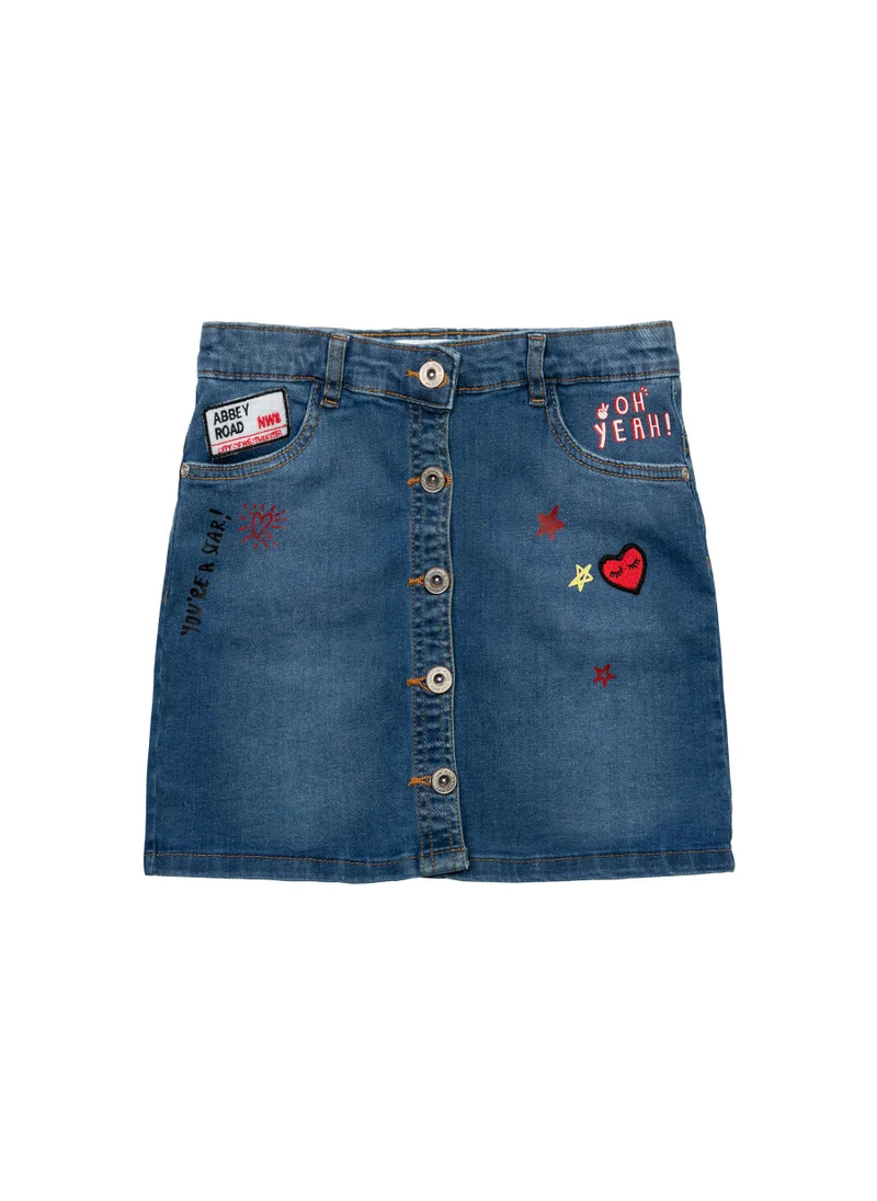 MINOTI Denim Skirt