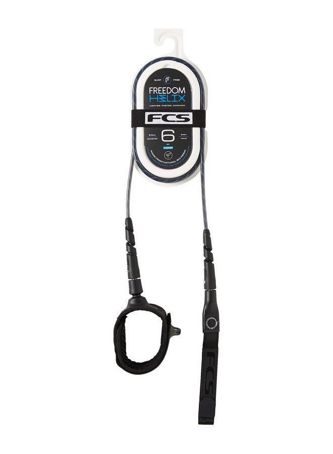 FCS Freedom Helix Comp Leash Naturalblack 6Ft0In - Image 1