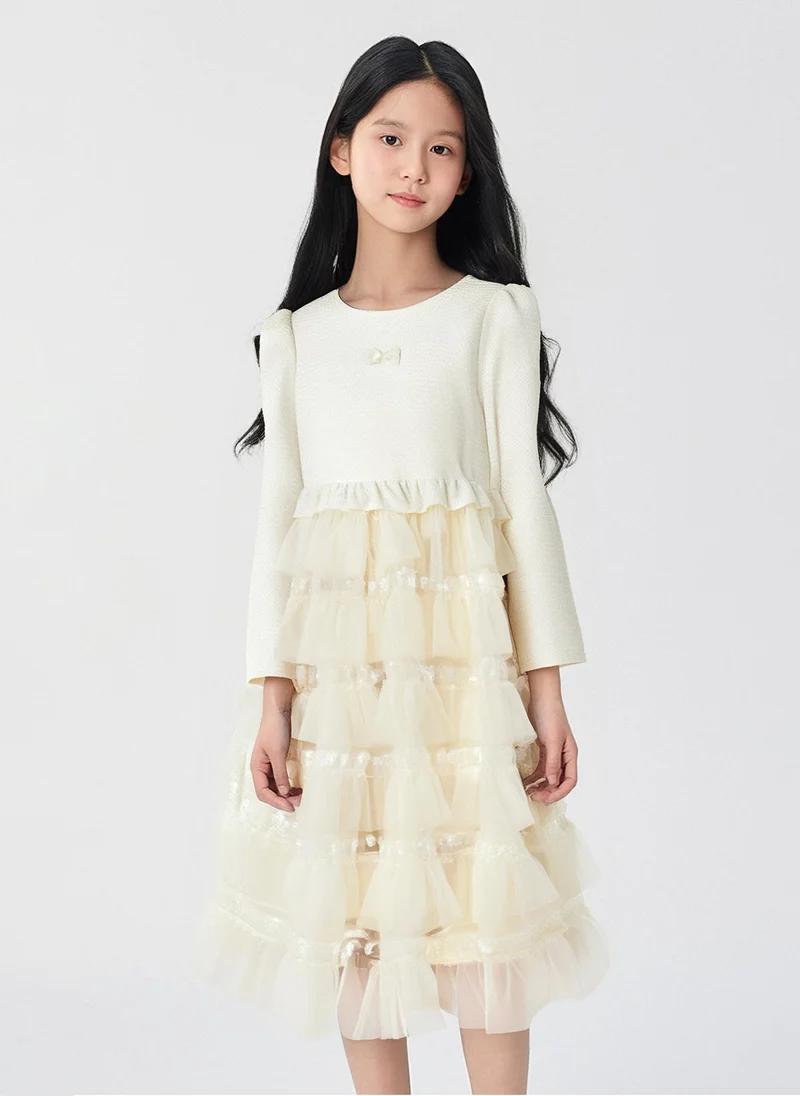 Balabala Girl Kids Woven one-piece dress