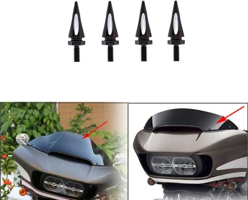 CWXEDN براغي دبابيس الزجاج الأمامي CWXEDN لدراجات هارلي النارية - Image 5
