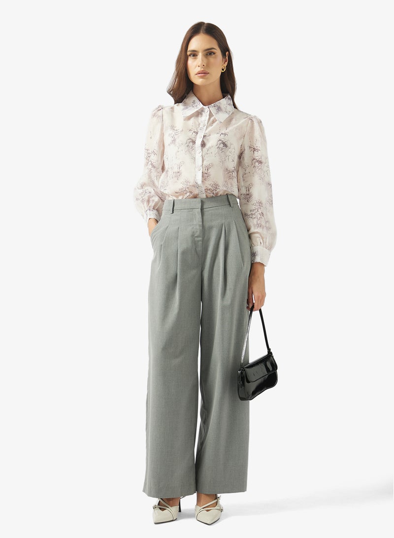 ELLA Floral Print Shirt - Image 4