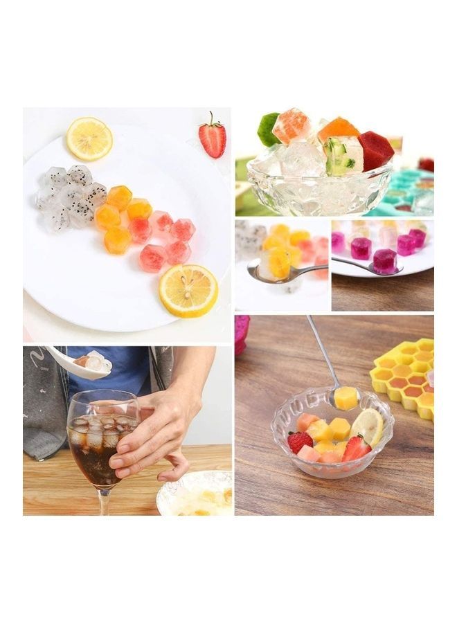 NIBEMINENT Flexible Silicone Ice Cube With Removable Lid B120 Multicolour - Image 4