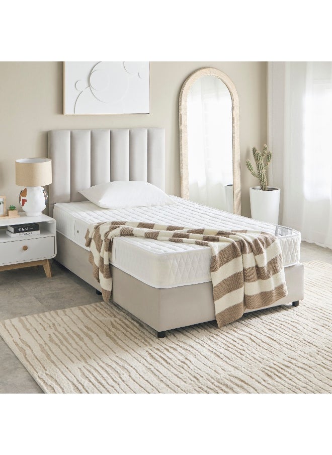 Home Box - Imagna Lux Nxt High Resilience Foam Bonnell Spring Twin Mattress - 120X200X22 Cm - Image 1