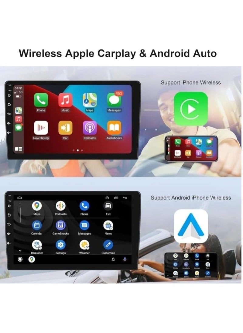 Vierex - Android Car Stereo For Mitsubishi Mirage 2012 TO 2022 Support Apple Carplay Android Auto Wireless Bluetooth USB Video Audio Playback DSP Radio GPS AHD Camera Included - Image 1