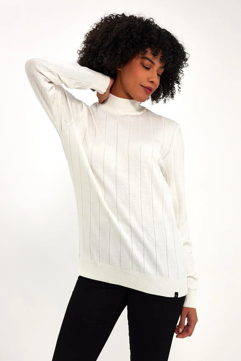 الكسندر جاردي Half Turtleneck Comfort Fit Knit Sweater (E23-6706)