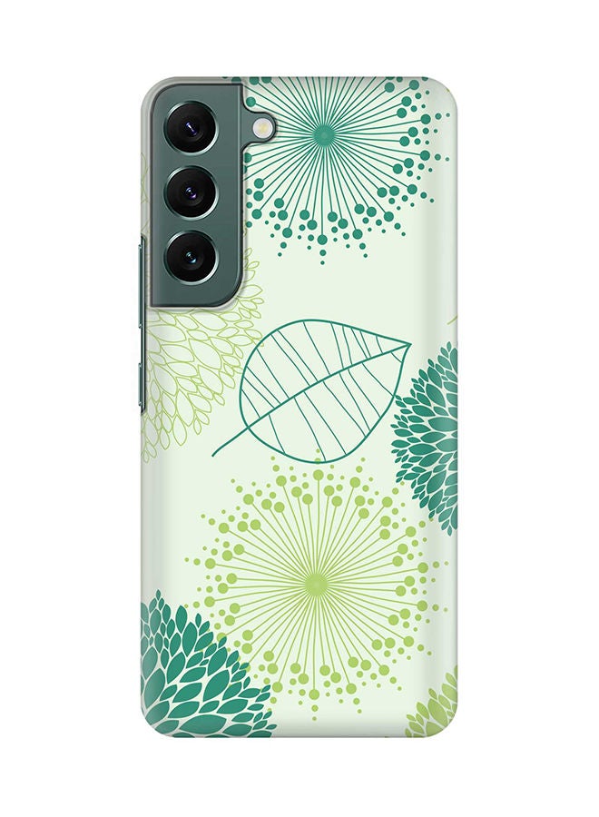 Stylizedd Case for Samsung Galaxy S22+ 5G Slim Snap Classic Series Shield Matte Finish Print - Single Leaf - Image 1