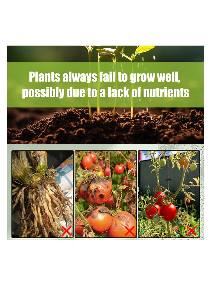 SYOSI أعمدة سماد نباتي بطيء الإطلاق، غذاء نباتات داخلية وخارجية للنباتات المنزلية، الأوركيد، النباتات في الأص pots، الخضروات، والزهور، سبايك غنية بالمغذيات للنمو - Image 3