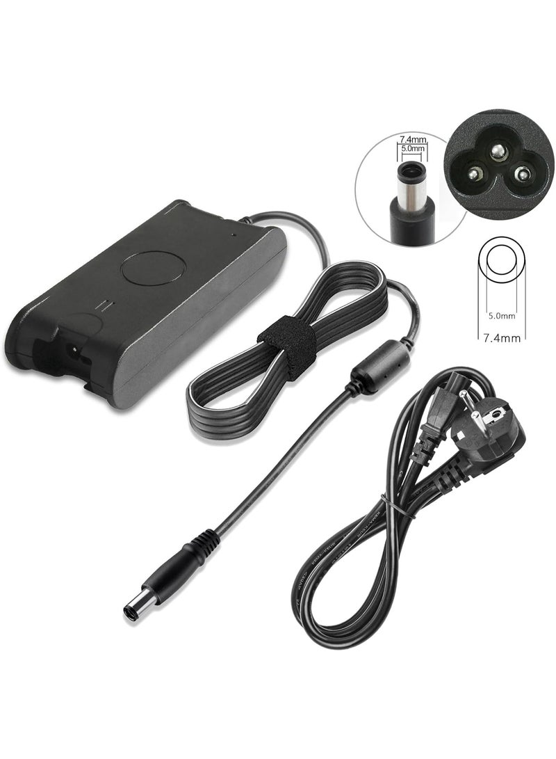 Terabyte 90W 19.5V 4.62A Laptop Charger for Dell XPS 14 15 Latitude E6230 E6320 E6400 E6410 E6420 E7440 Vostro 1540 3460 3560 3750 Inspiron E1405 E150 E15 Precision Series Notebook (7.4 x 5.0 mm) - Image 4