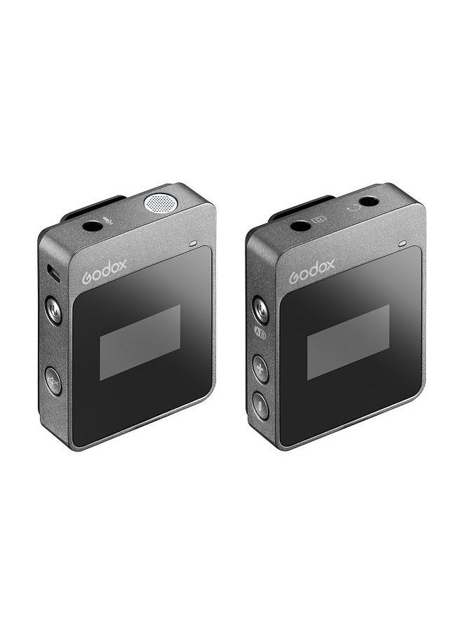 Godox - نظام الميكروفون اللاسلكي Godox MoveLink M1 2.4G (1 جهاز إرسال + 1 جهاز استقبال) نطاق فعال 50 متر بطارية مدمجة - Image 1