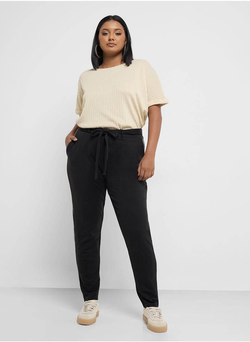 Only Carmakoma Curve Belted Pants  - Image 1