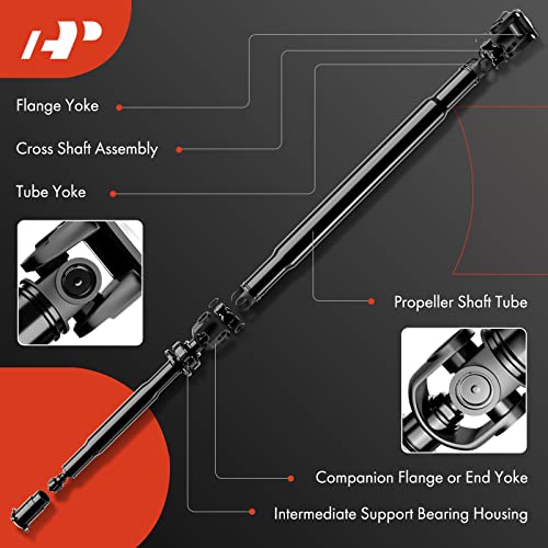 A-Premium 69.5" Rear Complete Drive Shaft Assembly Compatible with Volvo S70 1998-1999, V70 1999-2000 - Replace# 9183941 - Driveshaft Prop Shaft - Image 3