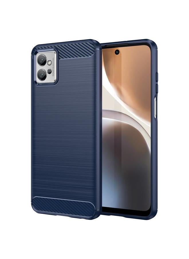 اس-توب جراب لهاتف Motorola Moto G32 مصنوع من ألياف الكربون المصقولة TPU - Image 1