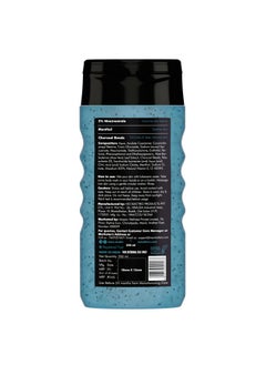 Man Matters 3 In 1 Action Charcoal & Menthol Body Wash | With Menthol, 5% Niacinamide & Activated Charcoal Beads | For Instant Cooling, Odor Protection & Improves Skin Texture | 250Ml  - Image 2