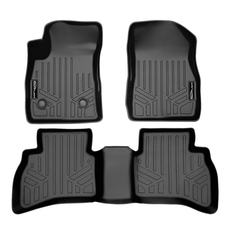 SMARTLINER Custom Fit Floor Mats 2 Row Liner Set Compatible with 20212025 Chevrolet Trailblazer