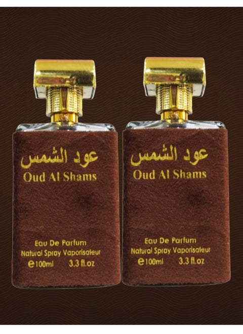 2 Pieces Oud Al Shams Perfume 100 Ml EDP