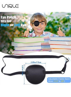 Eye Patch - Adjustable Eye Patch - Amblyopia Lazy Eye Patch - Can be Used in the Left or Right Eye (black) - pzsku/Z98C4C42675CA7003E9F3Z/45/_/1693041272/8c7b7370-1818-435f-abdc-8ff59b0372ca