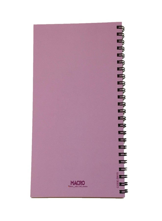 Macro Believe in Yourself Unruled Spiral Notebook - Image 2