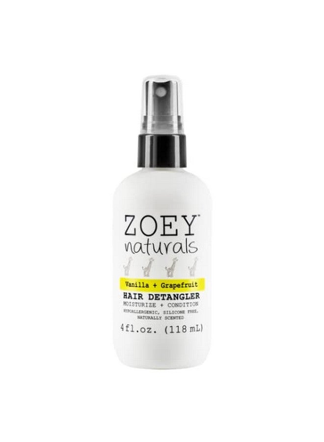 Absolutely Natural زوي ناتشورالز بلسم الشعر بالفانيليا والجريب فروت للأطفال علاج مكثف للشعر للأطفال خالي من القسوة صنع في الولايات المتحدة - Image 1