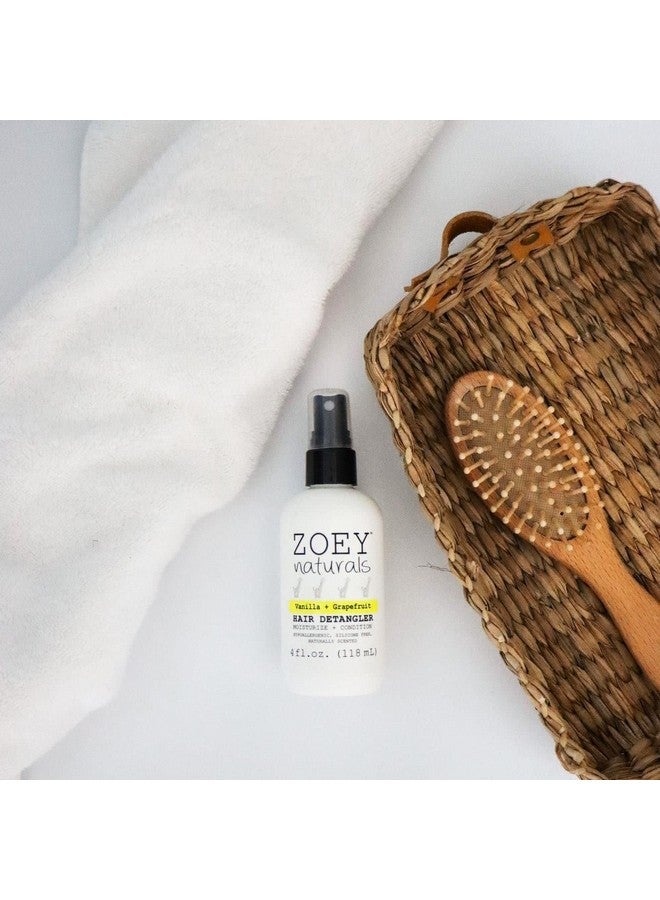 Absolutely Natural زوي ناتشورالز بلسم الشعر بالفانيليا والجريب فروت للأطفال علاج مكثف للشعر للأطفال خالي من القسوة صنع في الولايات المتحدة - Image 5