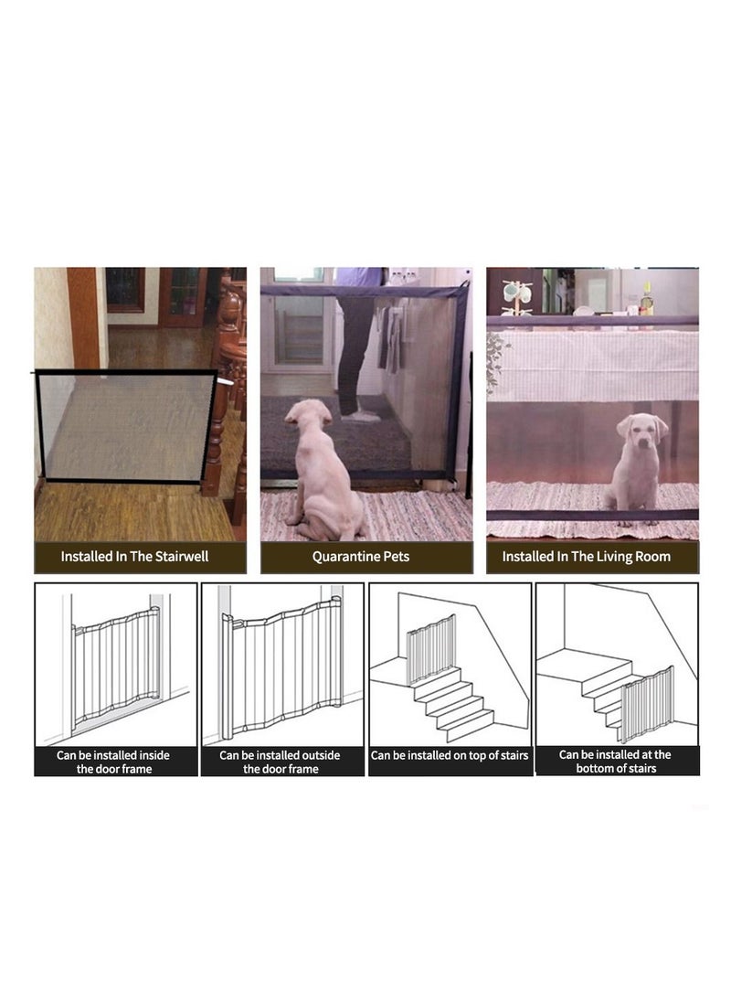 Sharpdo - Fence Isolation Fence Transparent Car Window Balcony Protective Fence Isolation Net - Image 1
